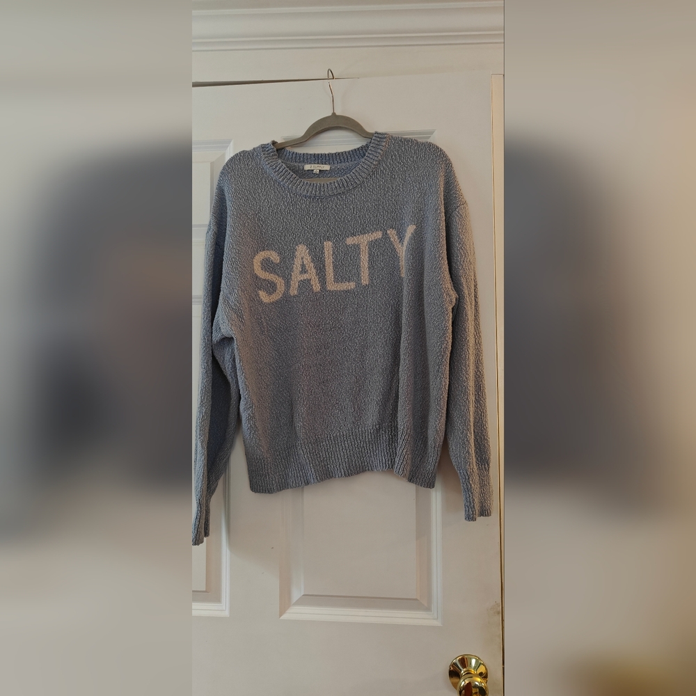 Salty Blue Sweater